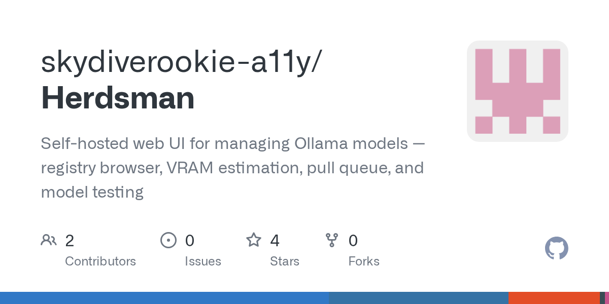 Herdsman（牧马人）：Ollama 模型的 Web 驾驶舱