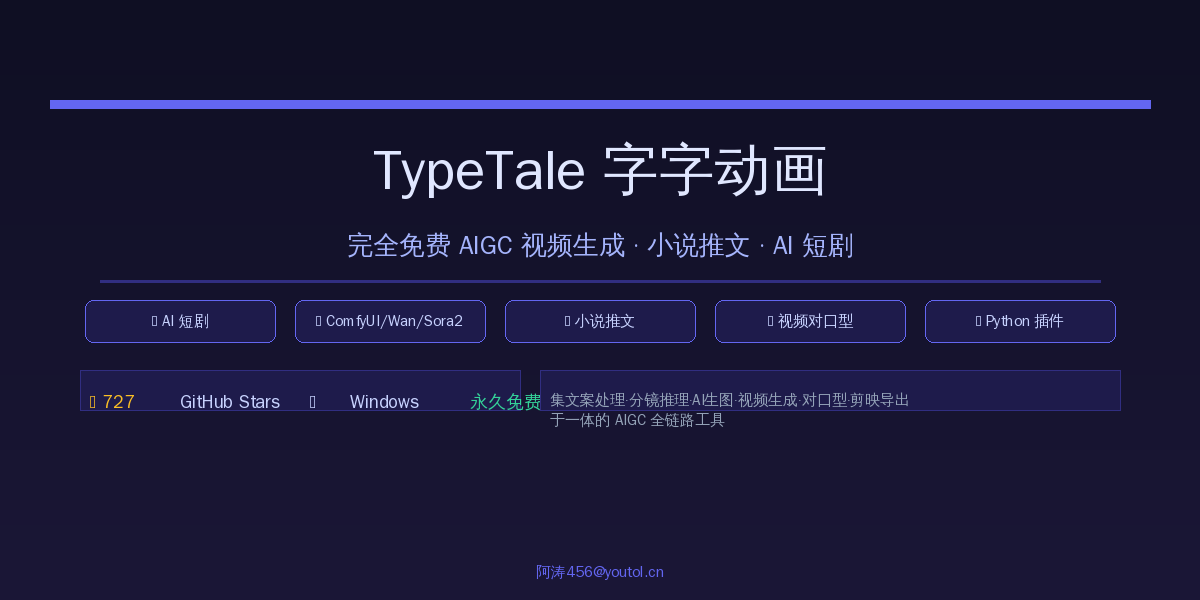 TypeTale 字字动画封面图